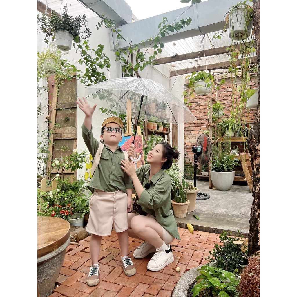 Set Đồ Đôi Mẹ Và Bé Gái 2022 - Áo Đôi Mẹ & Bé