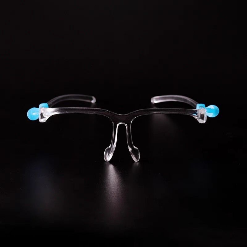 Kính chống giọt bắn che mặt, có gọng gương, an toàn, dễ sử dụng