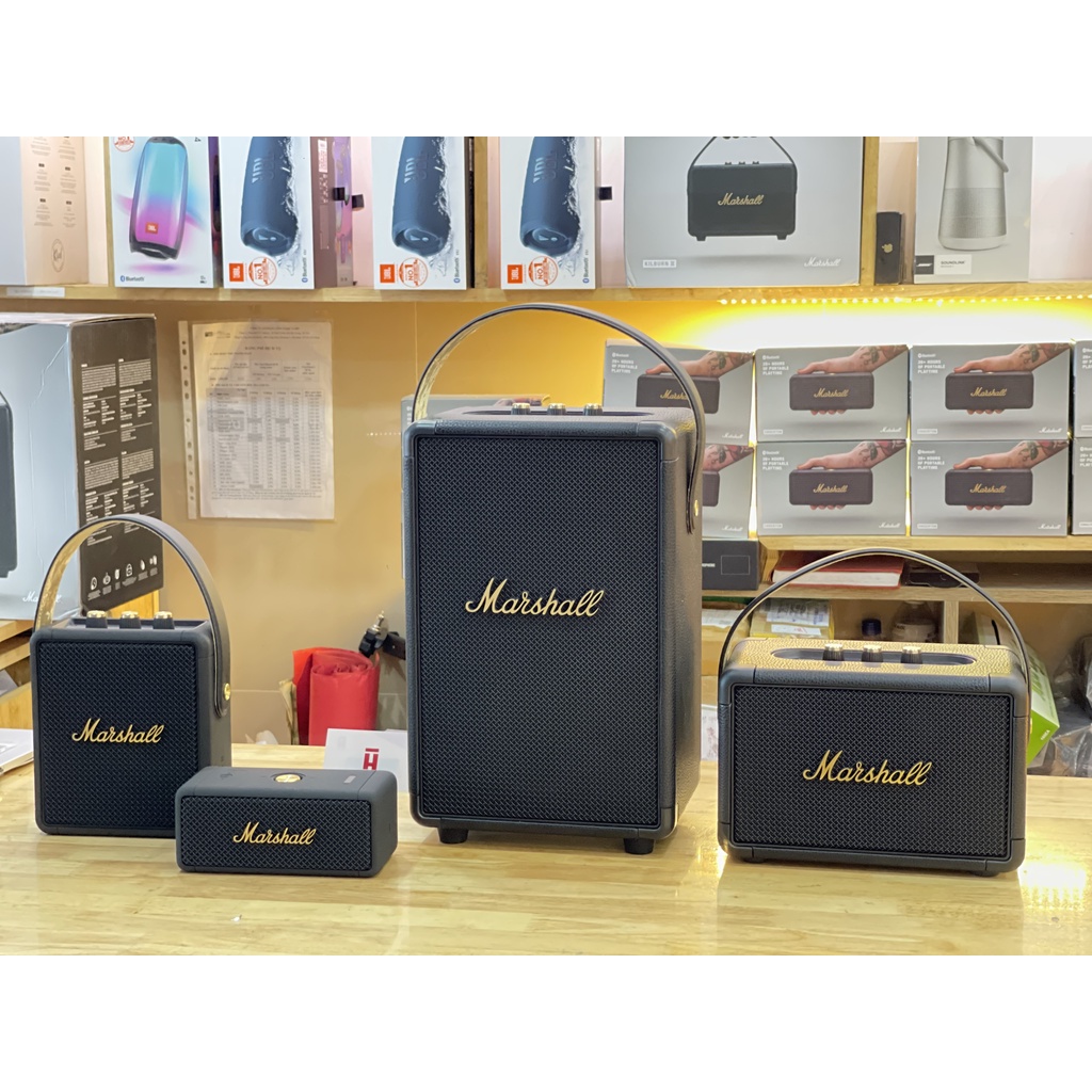 Loa Marshall Tufton Black and Brass - New chính hãng bảo hành 12 tháng