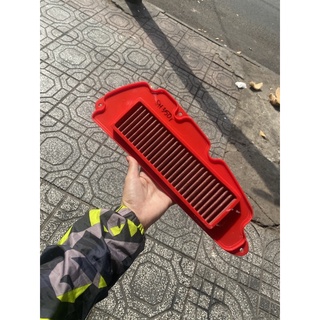 Lọc gió đỏ độ cho Sh350i
