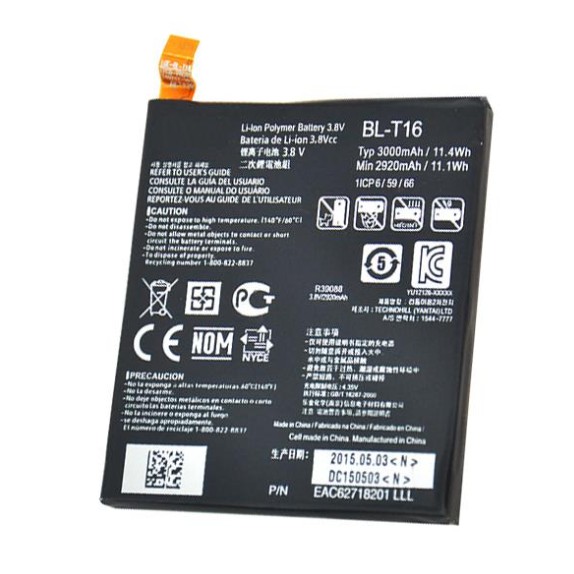 Pin LG G FLEX 2 F510 H950 LS996 H959 (BL-T16)