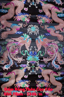 Gấm thêu cao cấp