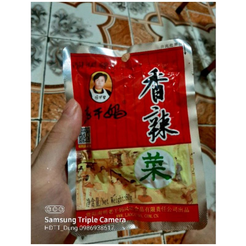 Ớt chưng dầu Laoganma trung quốc chuẩn vị thơm ngon