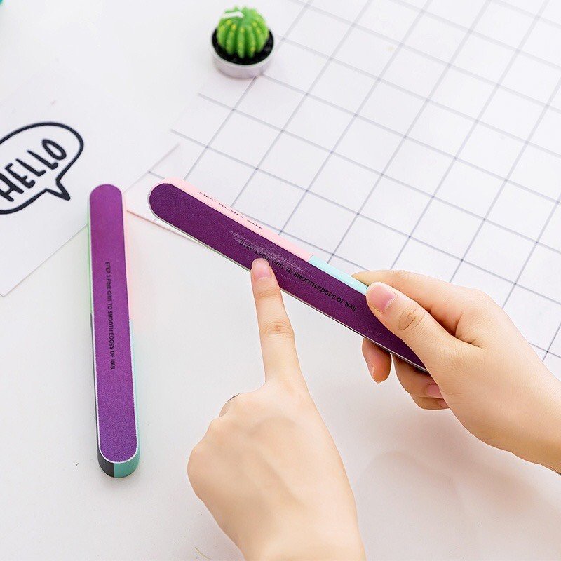 Dũa Móng Tay 7 Mặt Tiện Dụng -Dũa móng tay chân nhẹ gọn giá rẻ-CHÍNH HÃNG 100%