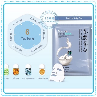 Mặt nạ tơ tằm dưỡng trắng giảm thâm mụn One Spring