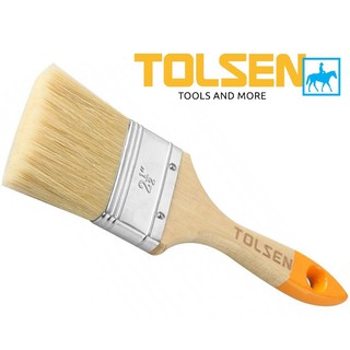 Cọ Sơn Cán Gỗ 2.5inch 64mm Paint Brush TOLSEN 40124