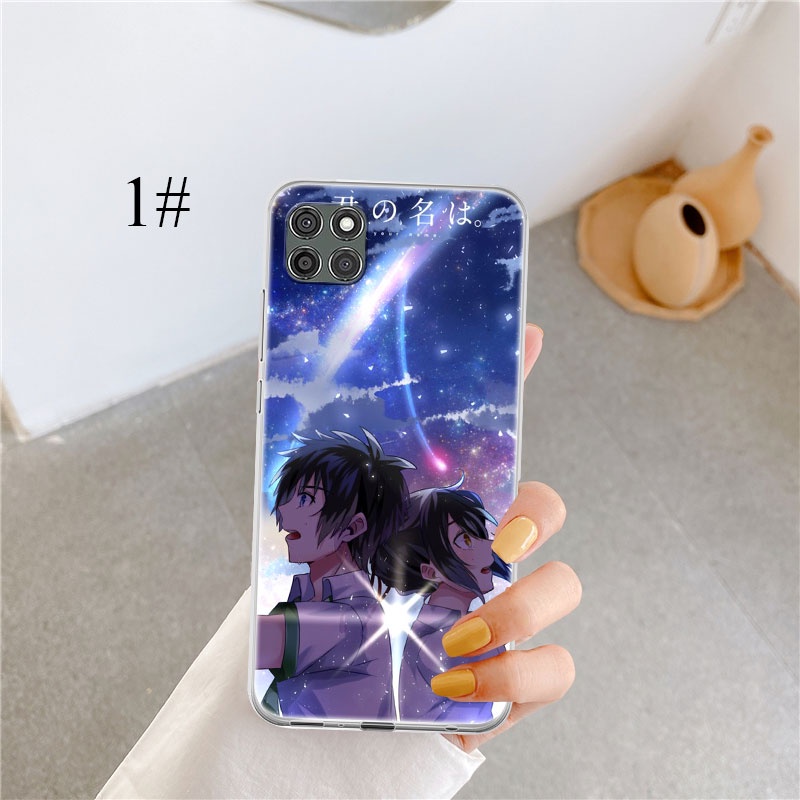 Ốp Điện Thoại Hình Anime Your Name BN14 Cho Tecno Pova 2 Spark 5 6 Go 7 7P Pova 2 LD7 KE7 KE5 AIR KD7 Pro