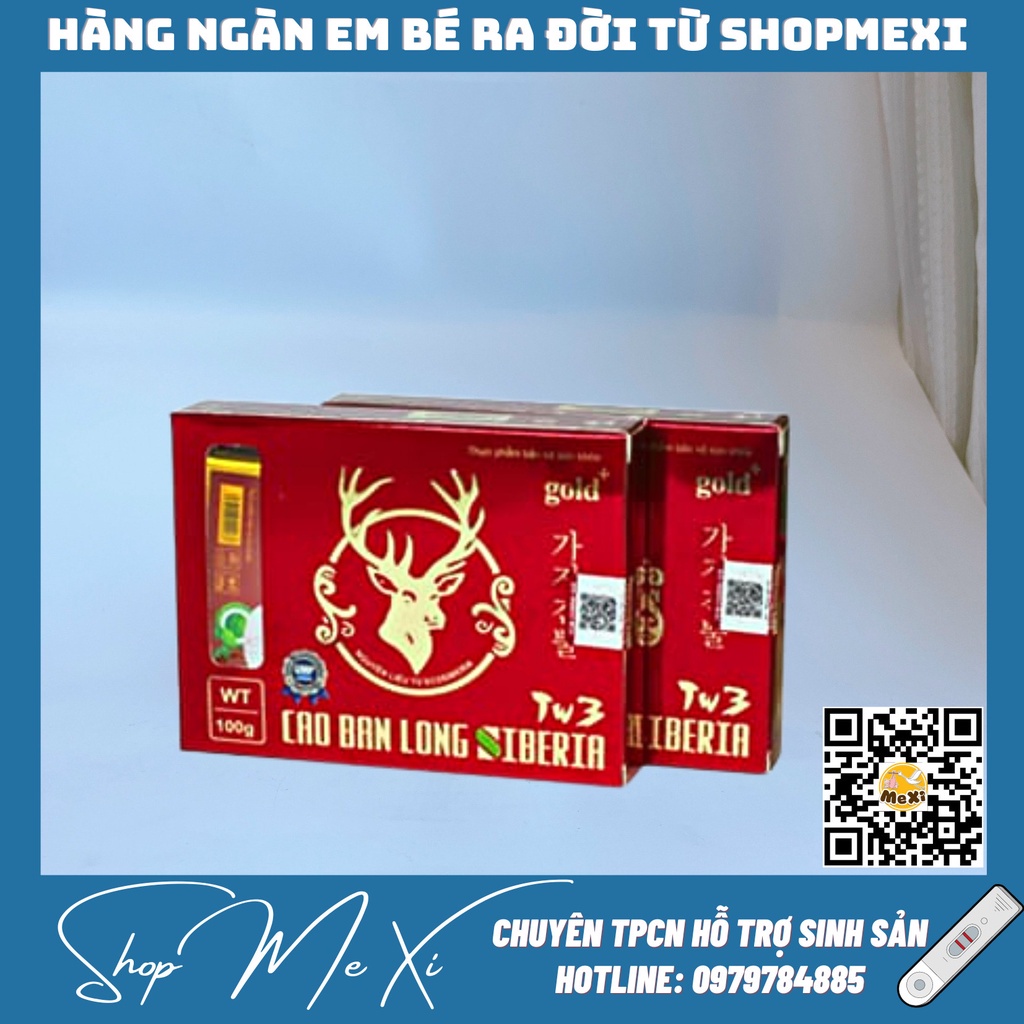 Mẹ Xi Cao Ban Long Siberia TW3  bổ trứng, tăng niêm mạc, bổ khí huyết, tăng thụ thai