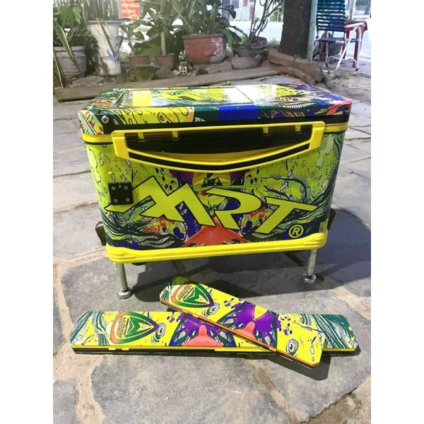 Decal Dán Thùng Câu Cá