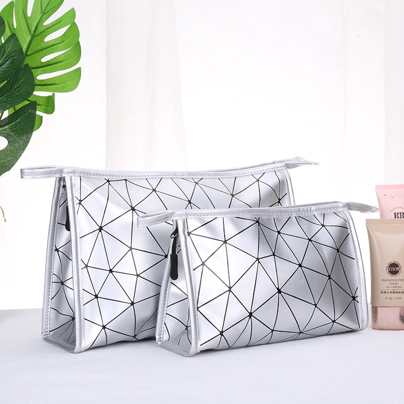 Túi đựng mỹ phẩm size nhỏ sức chứa lớn dễ thương đơn giản phong cách Hàn Quốc