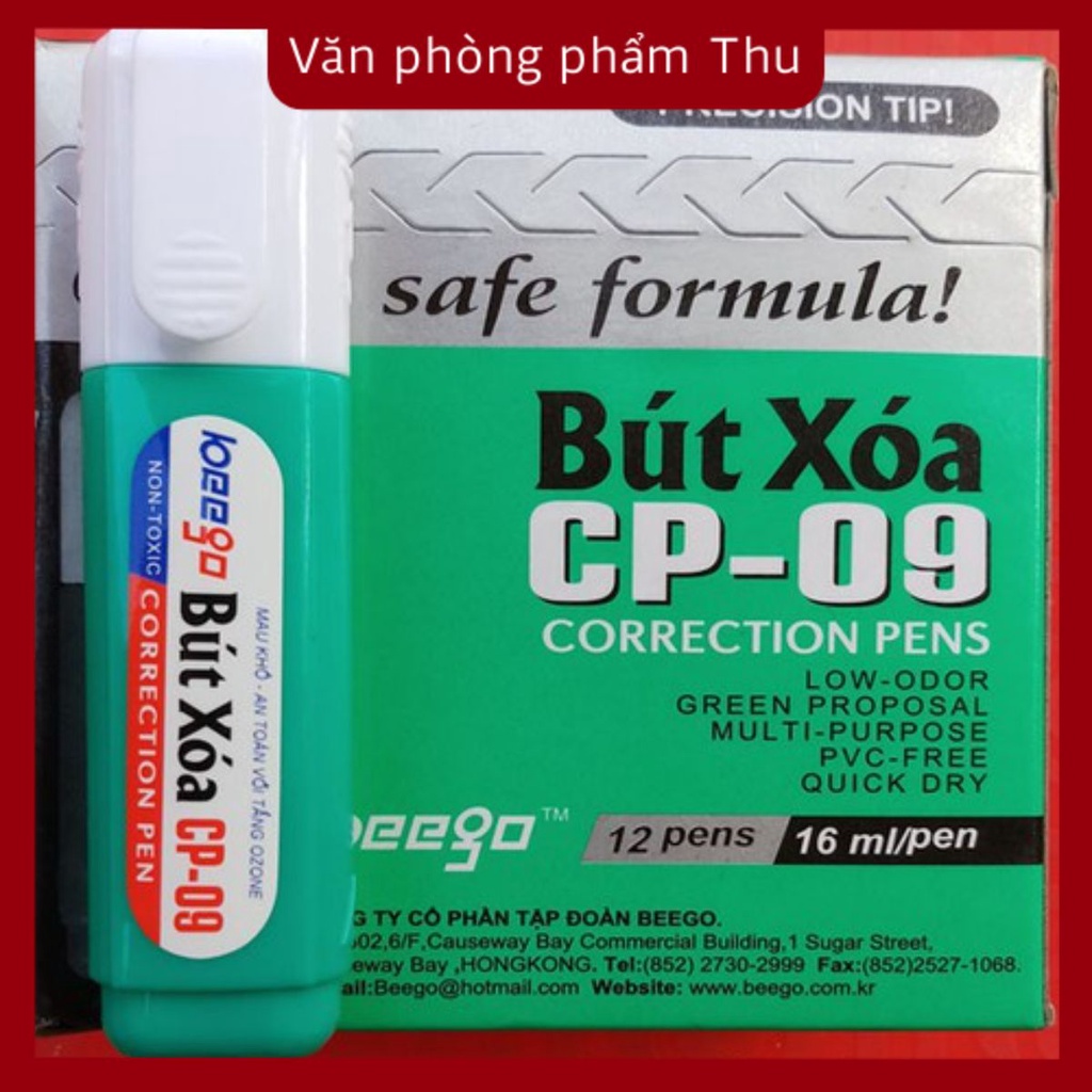 Bút xoá xóa CP - 08, CP - 09 dung tích 16ml