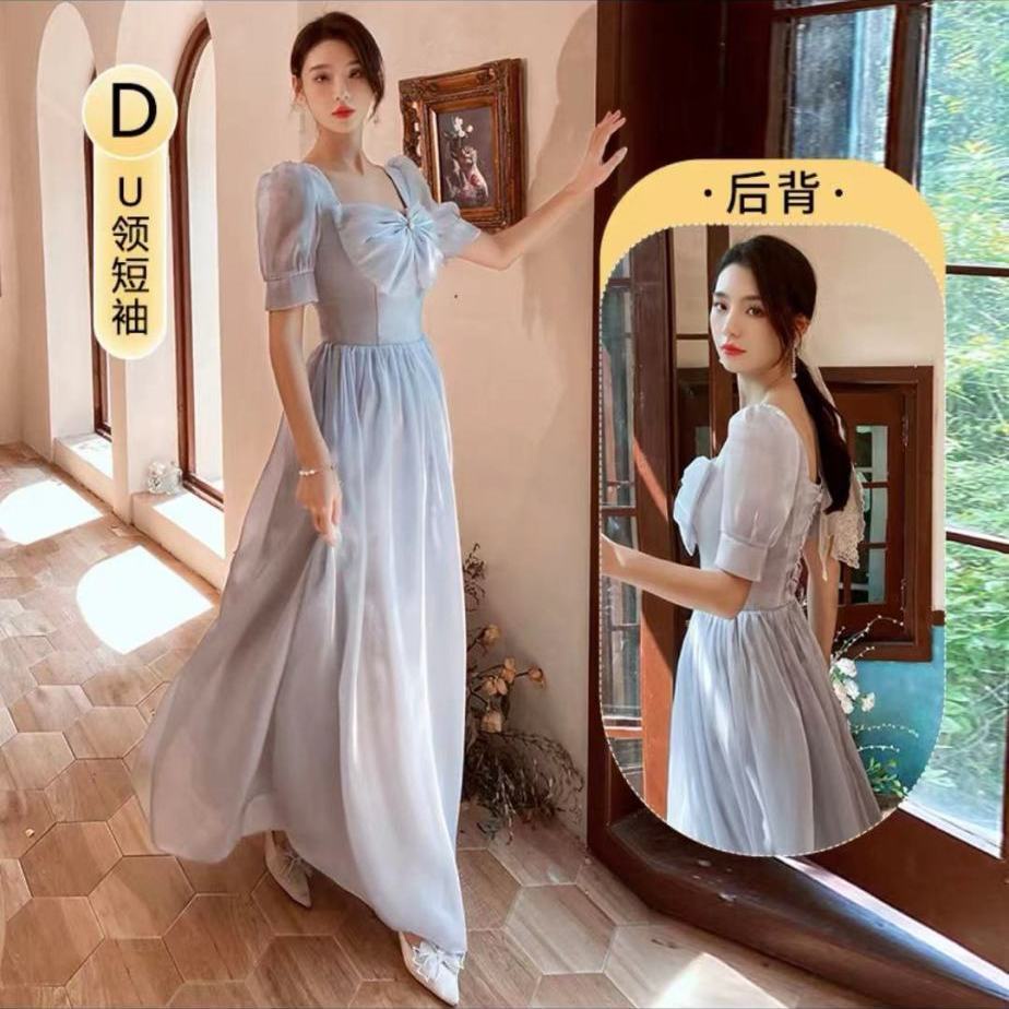 Đầm Phù Dâu Dáng Ôm Thiết Kế Mới Trẻ Trung Xinh Xắn