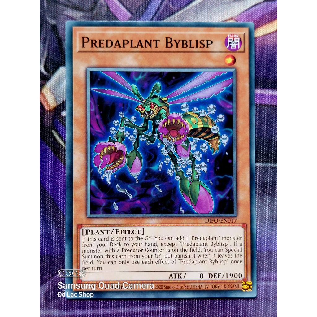 Thẻ Bài Yugioh Monster Predaplant Byblisp - Common