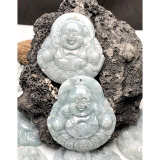 Mặ Dây Chuyền Phật Di Lặc Ngọc Phỉ Thúy Kèm Dây Đeo Cổ