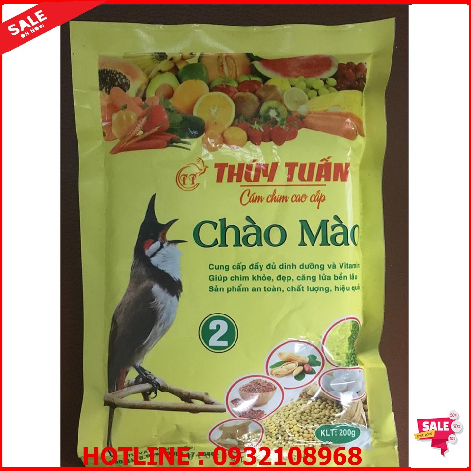 [Mã PET50K giảm Giảm 10% - Tối đa 50K đơn từ 250K] Cám chào mào Thúy Tuấn số 2