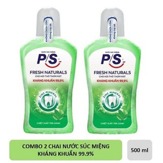 HOT Nước súc miệng Ps  không chứa cồn không the 130ml Hàng Km
