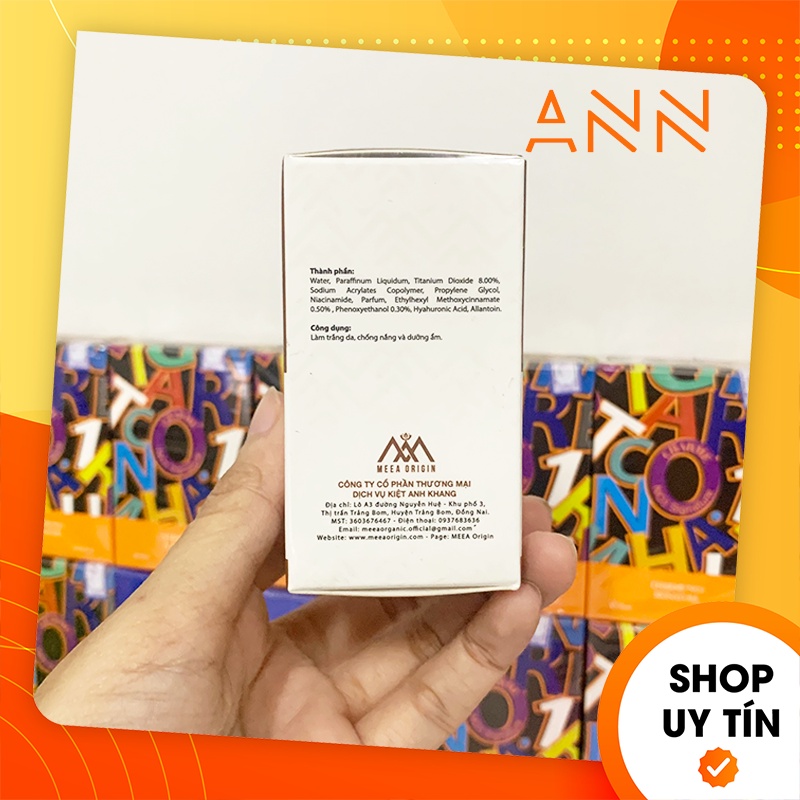[Chính Hãng] Kem Chống Nắng MeeA Organic Mini