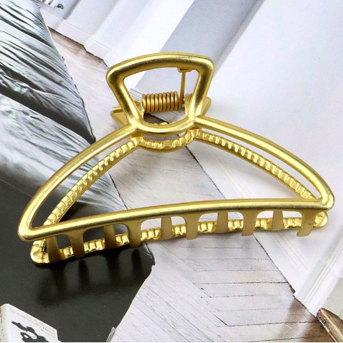 Kẹp tóc thời trang cỡ lớn phong cách hàn quốc xi mạ cứng cáp #2