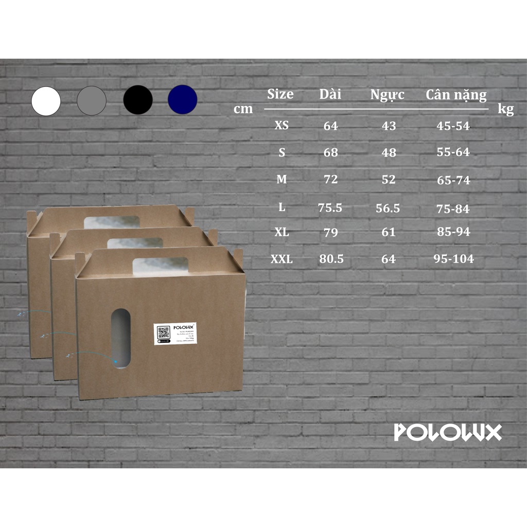 Áo thun nam 100% cotton Australia hiệu POLOLUX | BigBuy360 - bigbuy360.vn