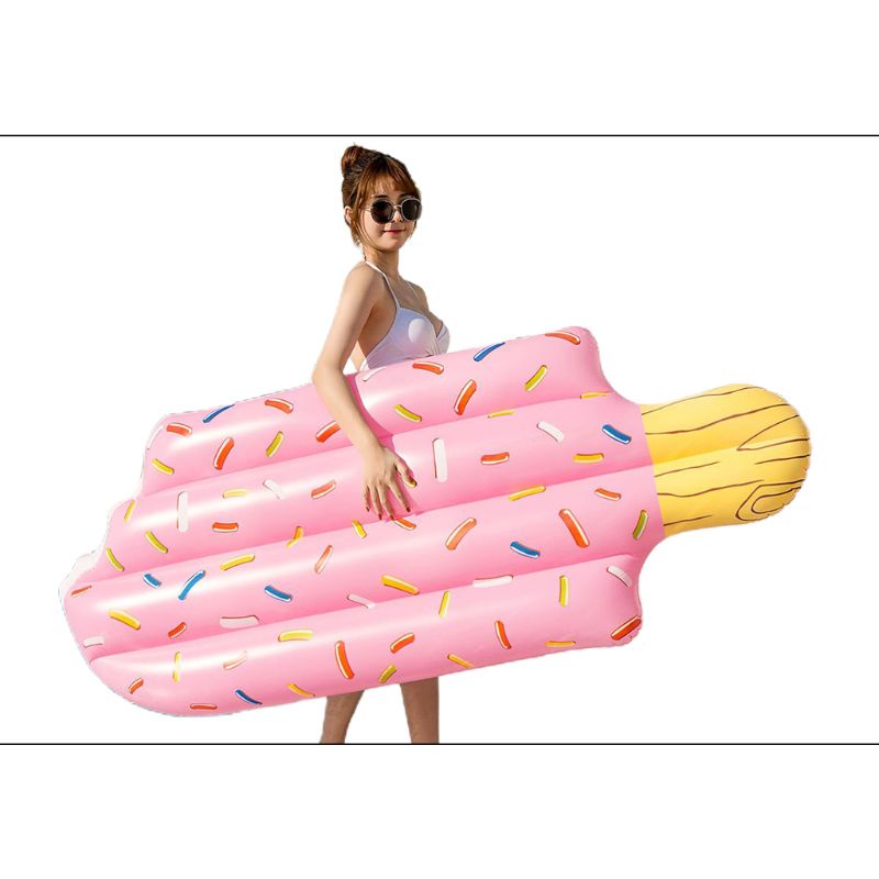 QQ Phao Bơi Bơm Hơi Hình Cây Kem Vui Nhộn