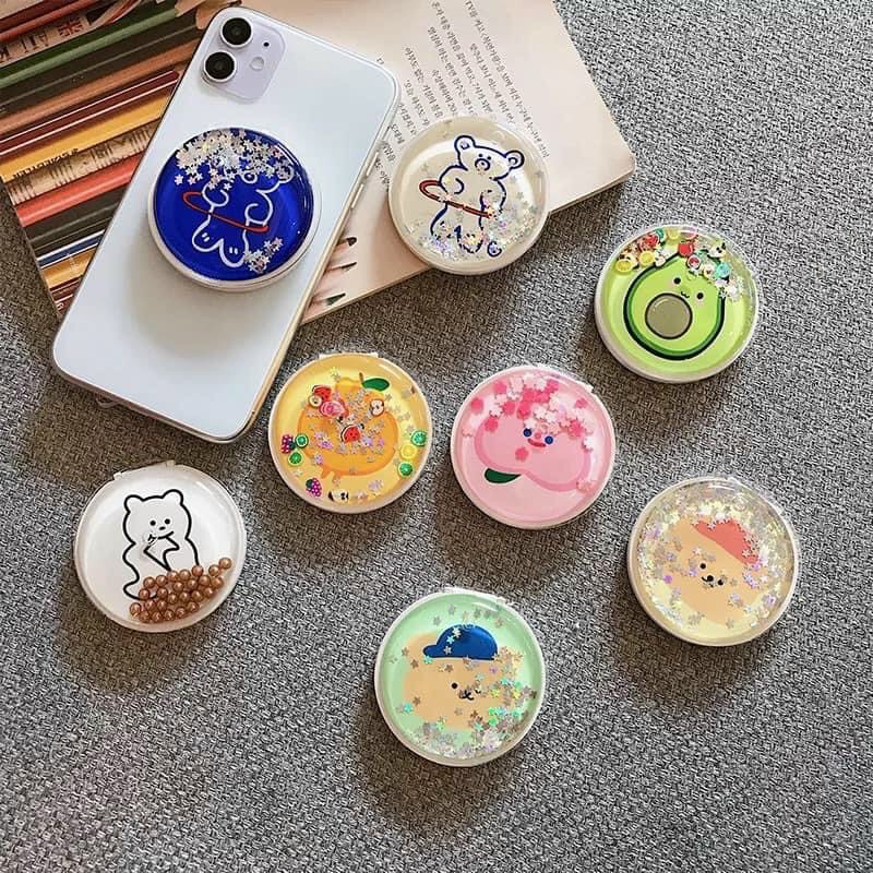 Popsocket điện thoại kèm gương 2in1 siêu xinh dễ thương cực độc đáo - MiuSua