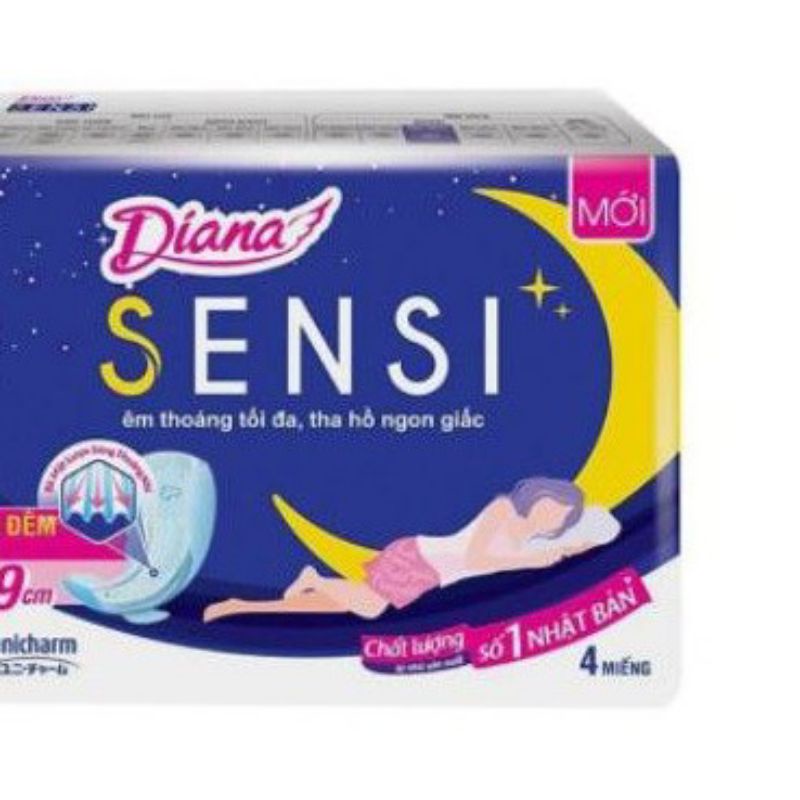 Băng vệ sinh Dianna siêu thấm giầy ,mỏng,hành ngày ,chà xanh