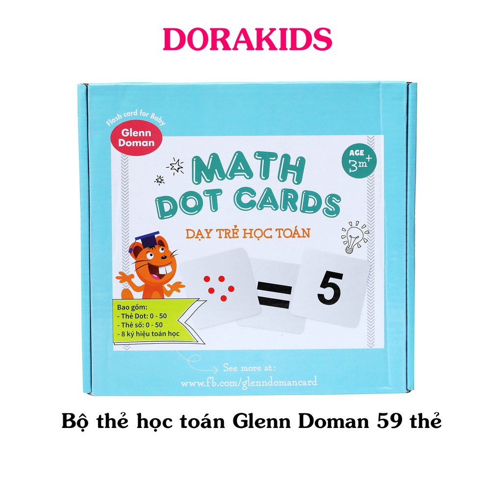 Bộ thẻ học thông minh Flash Card chuẩn Glenn Doman cho bé từ 0-6 tuổi, giúp bé phát triển tư duy sáng tạo
