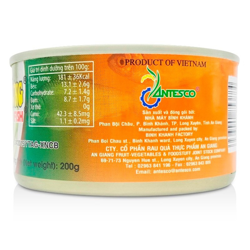 Mắm cá linh chưng trứng và thịt đóng hộp thơm ngon hiệu Antesco - HSD 24 tháng