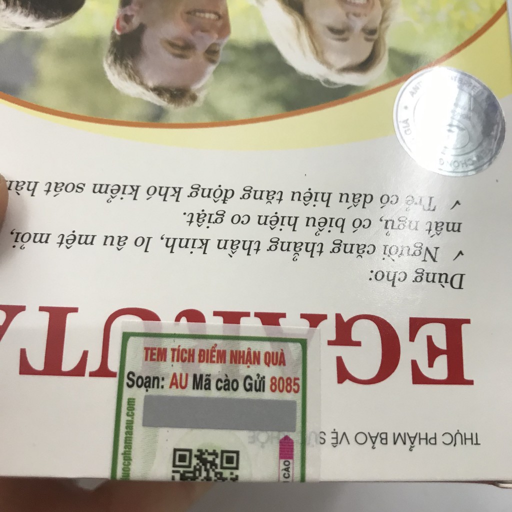 Egaruta cốm - cho trẻ tăng động - có tem tích điểm 6 tặng 1