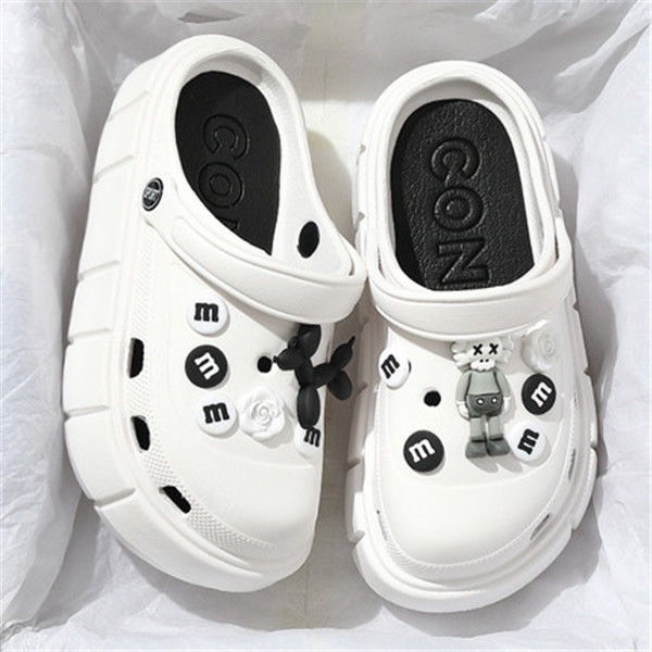 Dép bánh mì nam nữ Cross tặng kèm Sticker dễ thương bản cao cấp chất liệu Eva chống thấm nước