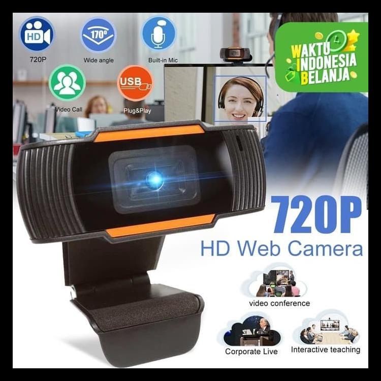 Webcam F9 Hd 720P cho Pc Laptop Desktop - 720P X87 | BigBuy360 - bigbuy360.vn