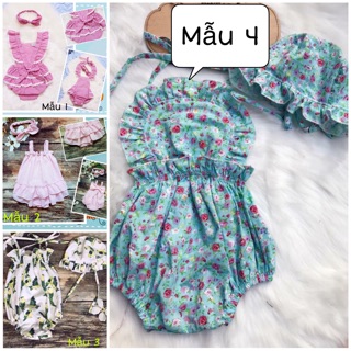 Bộ đầm thiết kế bé gái mẫu 1/2/3/4
