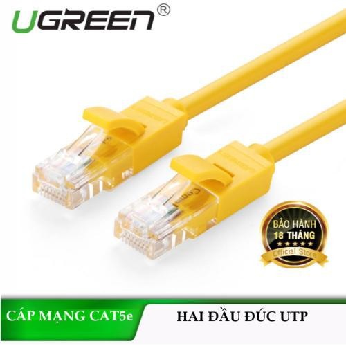Cáp mạng đúc sẵn 2 đầu Cat 5 dài 5M Ugreen - Hàng Chính Hãng