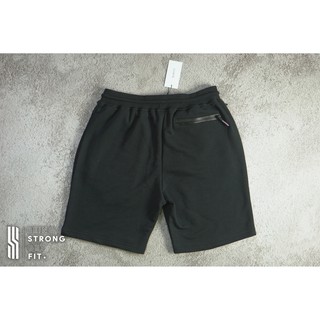 Quần short thun da cá thêu logo Strongfit