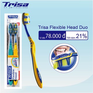Bàn chải đánh răng Trisa Flexible