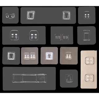 [nhiều mẫu]Miếng Móc Dán Tường Chịu Lực Siêu Dính Treo Kệ Cao Cấp