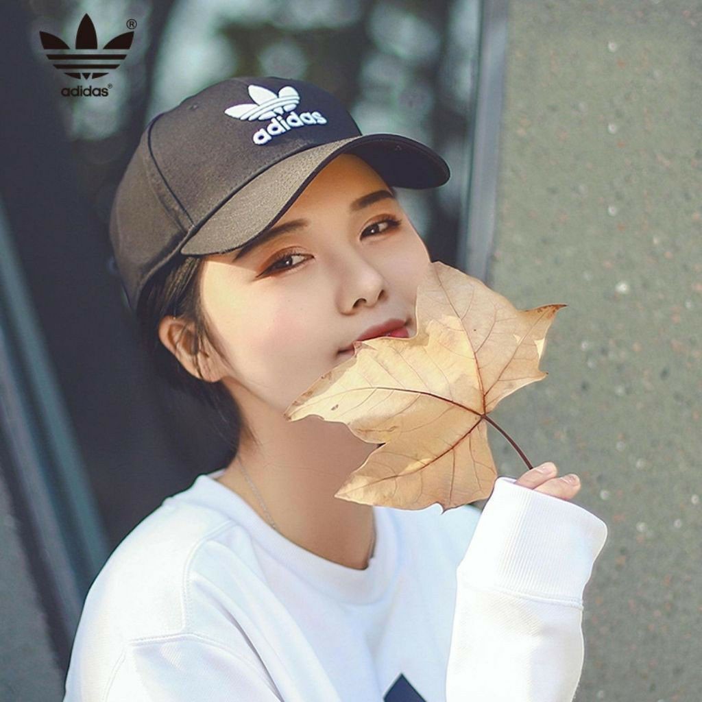 Mũ Nón Adidas Đen Trefoil Baseball Black Cap Ful Tag Code