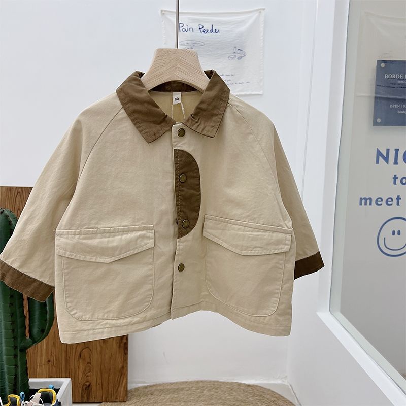 Áo Khoác Cardigan Dáng Rộng Phong Cách Nhật Hàn Nhật Bản Thời Trang Mùa Xuân Cho Trẻ Em~2022