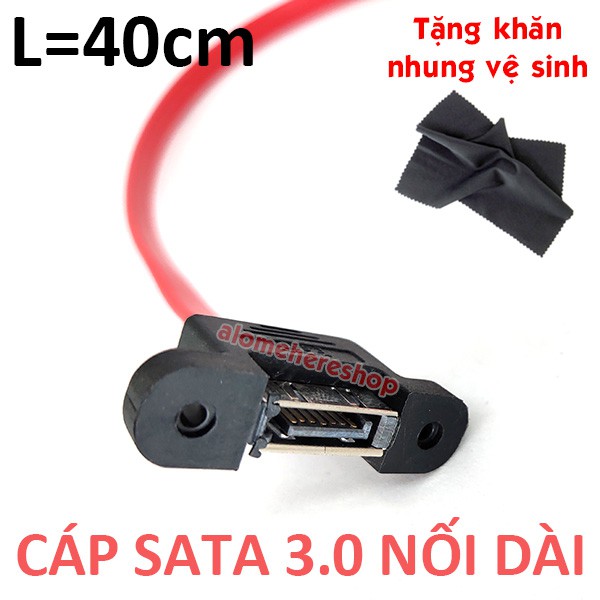 Cáp SATA 3.0 Nối Dài 40cm