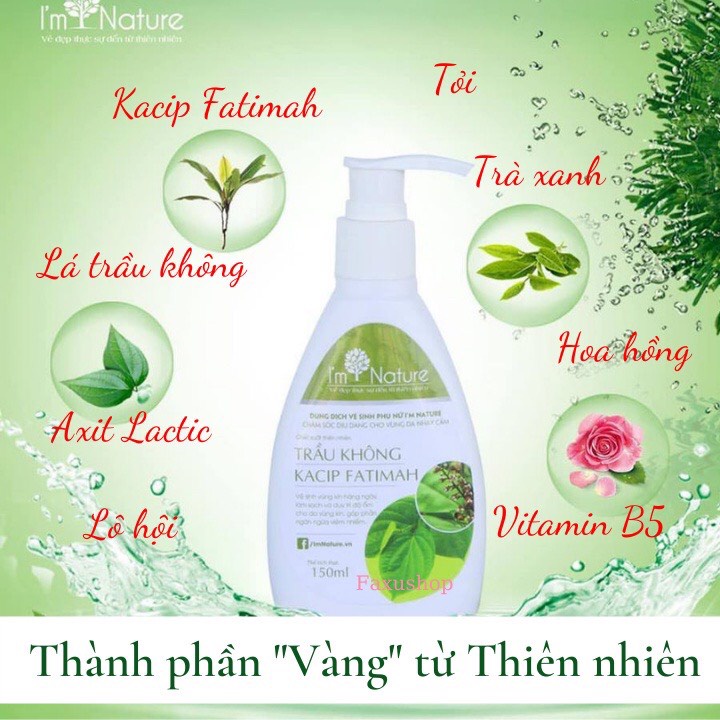 Dung Dịch Vệ Sinh Phụ Nữ Trầu Không Làm Hồng Giảm Ngứa Phụ Khoa Mỹ Phẩm Hana An Toàn Tuyệt Đối Cả Bà Bầu Sau Sinh