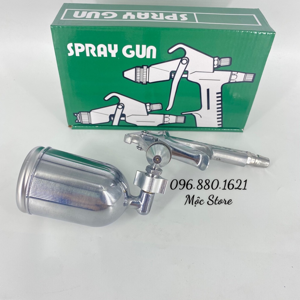 SÚNG PHUN SƠN MINI F2 CÓ CHỈNH - ĐẦU PHUN 0.6MM