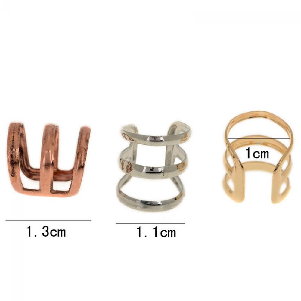 Set 1/ 2 Khuyên Vành Tai Thời Trang Dành Cho Nữ