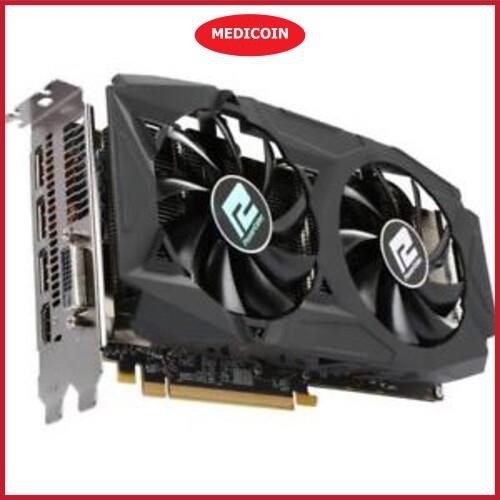 [ MediCoin ] - VGA Power Color RX580 4G D5 2 Fan (Full Cổng) - BH 5 năm