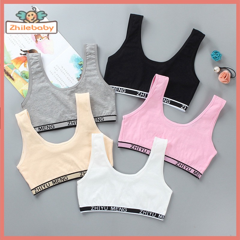 Áo Ngực Cotton Dễ Thương Cho Bé Gái Tuổi Teen