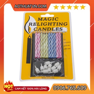 Ảo thuật nến thổi không tắt, nến thổi tự cháy, nến tự phục hồi lửa - sản phẩm ảo thuật chất lượng