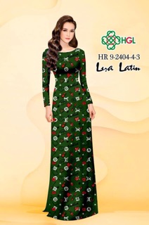 Vải áo dài lụa latin 250k/áo, 350k/bộ