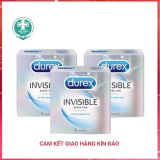 Bao cao su Durex Invisible ( Ôm sát )