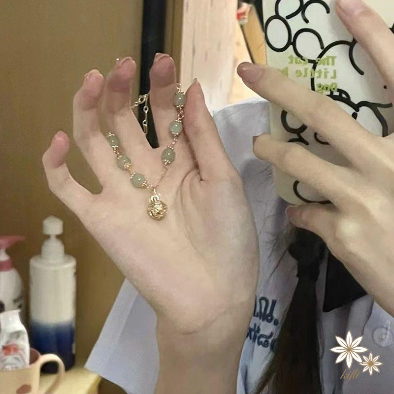 【kifli】Vòng Tay Hạt Ngọc Trai Trong Suốt Thiết Kế Cổ Điển Hợp Thời Trang Cho Nữ