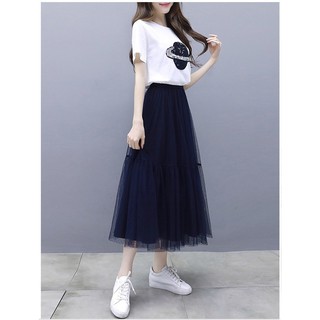 Set váy cho con bú sau sinh trẻ trung