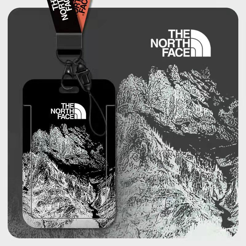 Ví Đựng Thẻ Ngân Hàng / Danh Thiếp The North Face Có Dây Đeo Thời Trang